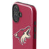 NHL Arizona Coyotes Solid Background iPhone 16 Impact Case